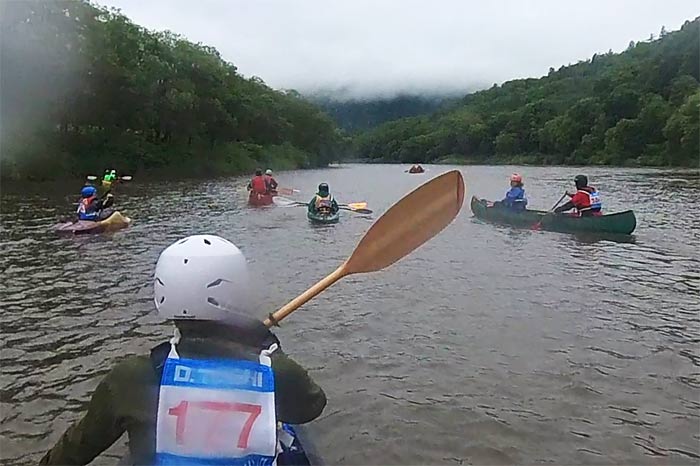 ダウンザテッシ 天塩川の川下り