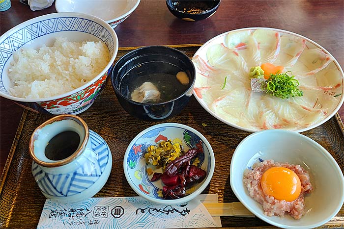 伊豫水軍 鯛丼