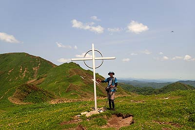 十字架の立つ千軒平